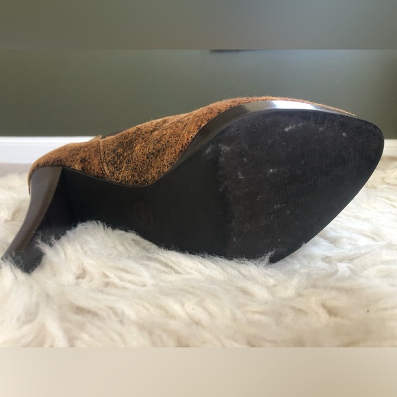 Michael Kors Leather Heeled Boot Size 10M - Picture 7 of 14